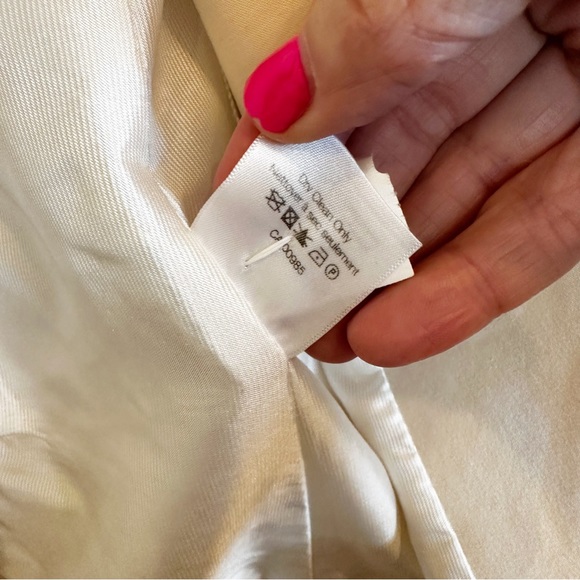 Veronica Beard Womens Ivory Suit Coat Blazer Classic Style Preppy Jacket Size 10 - Picture 7 of 11